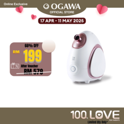[Apply Code: 6TT31] Habo by Ogawa Daisy Hot & Cold Aromatherapy Facial Steamer*